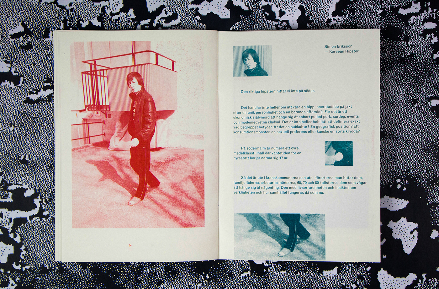 risograph print Risoprint Forsbergs Skola fanzine publication experimental Riso