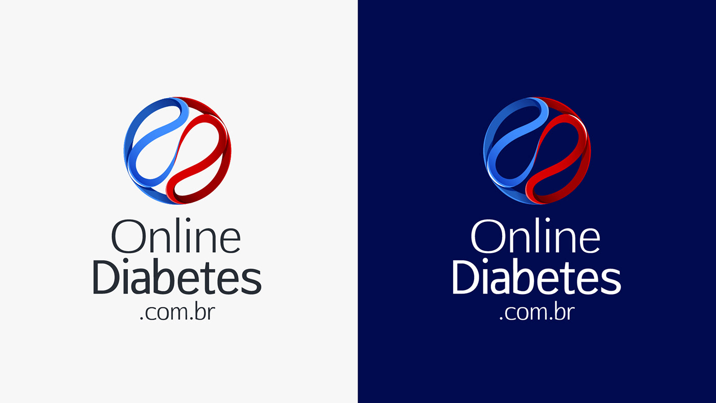 globe online connected drop curve diabetes colorful blood logo Jueves design