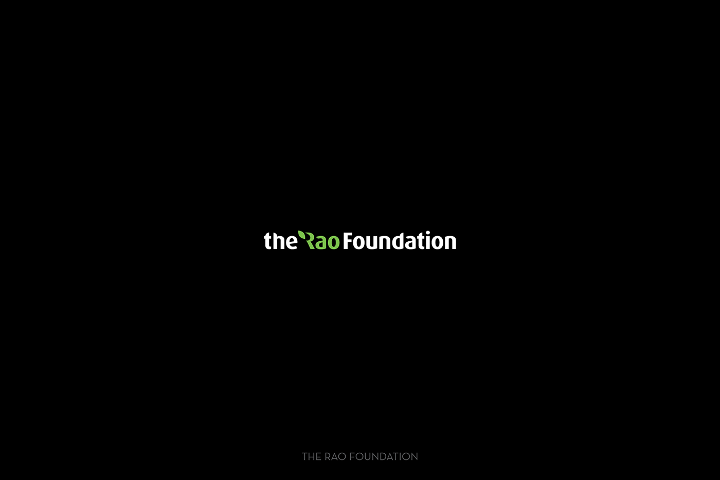 the Rao Foundation logo