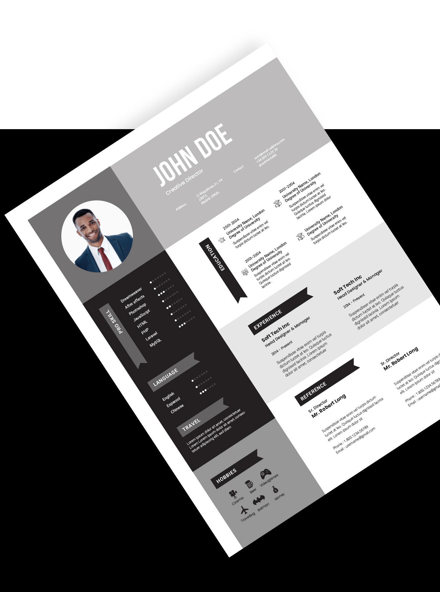 CV / RESUME resume clean Resume CV resume design resume indesign Resume Infographic resume minimal resume pages Resume Portfolio Resume Professional
