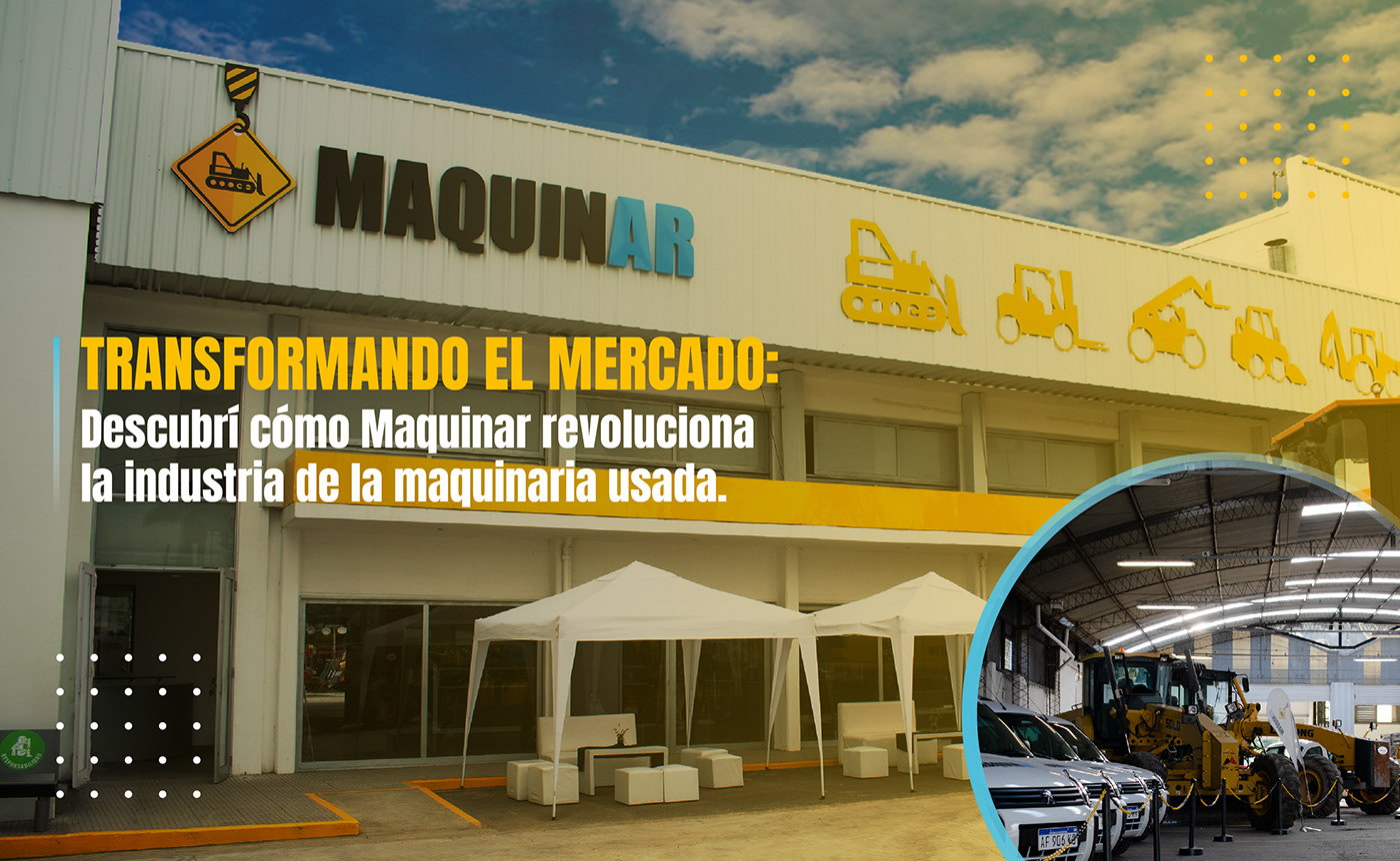 marketing   MAQUINARIA PESADA flyer post social media designer MAQUIN-AR Máquinas viales