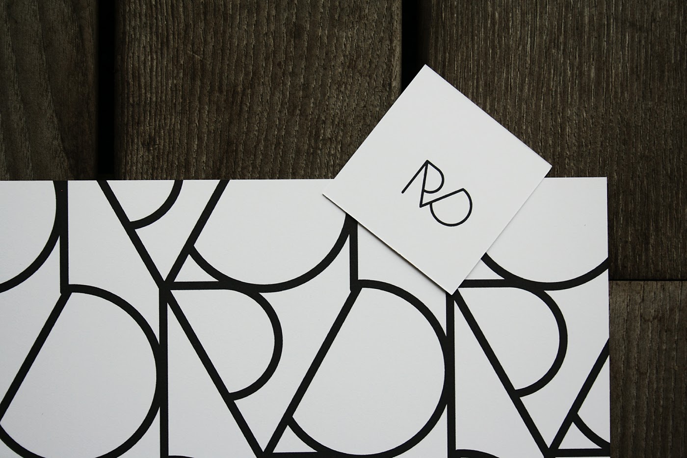 Stationery Business Cards emblem anagram logo identity graphic design  france