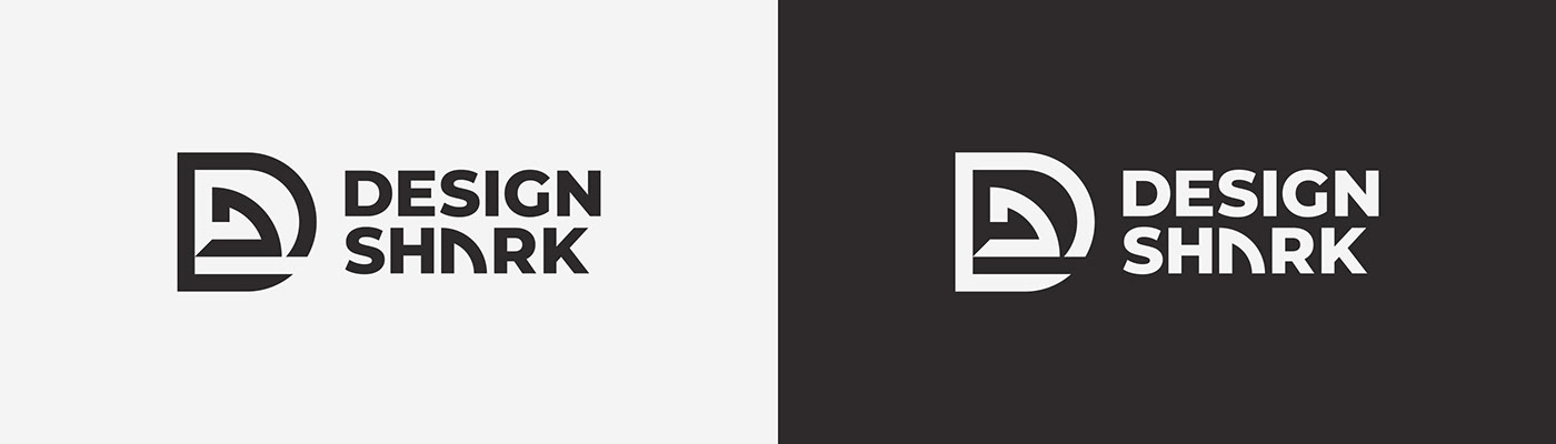 branding  identity logo brand Creativity design personal Personal Identity shark typography  