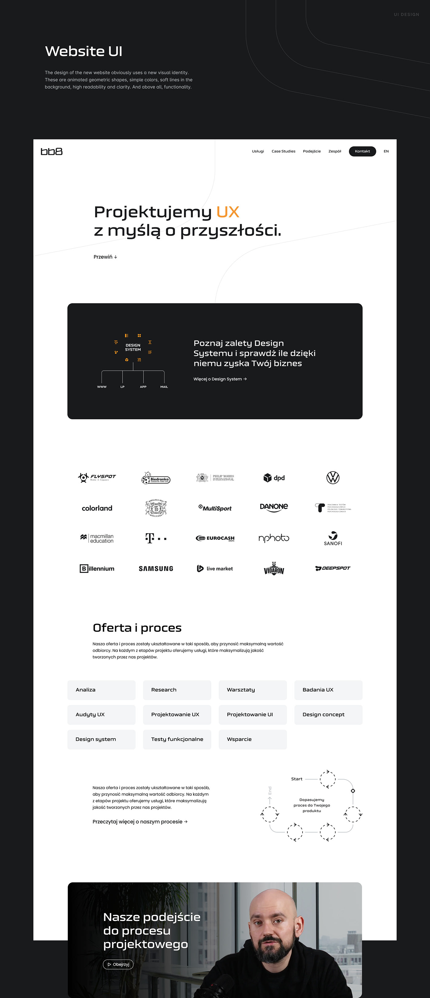 dark Figma logo logodesign minimal rebranding typography   UI ux