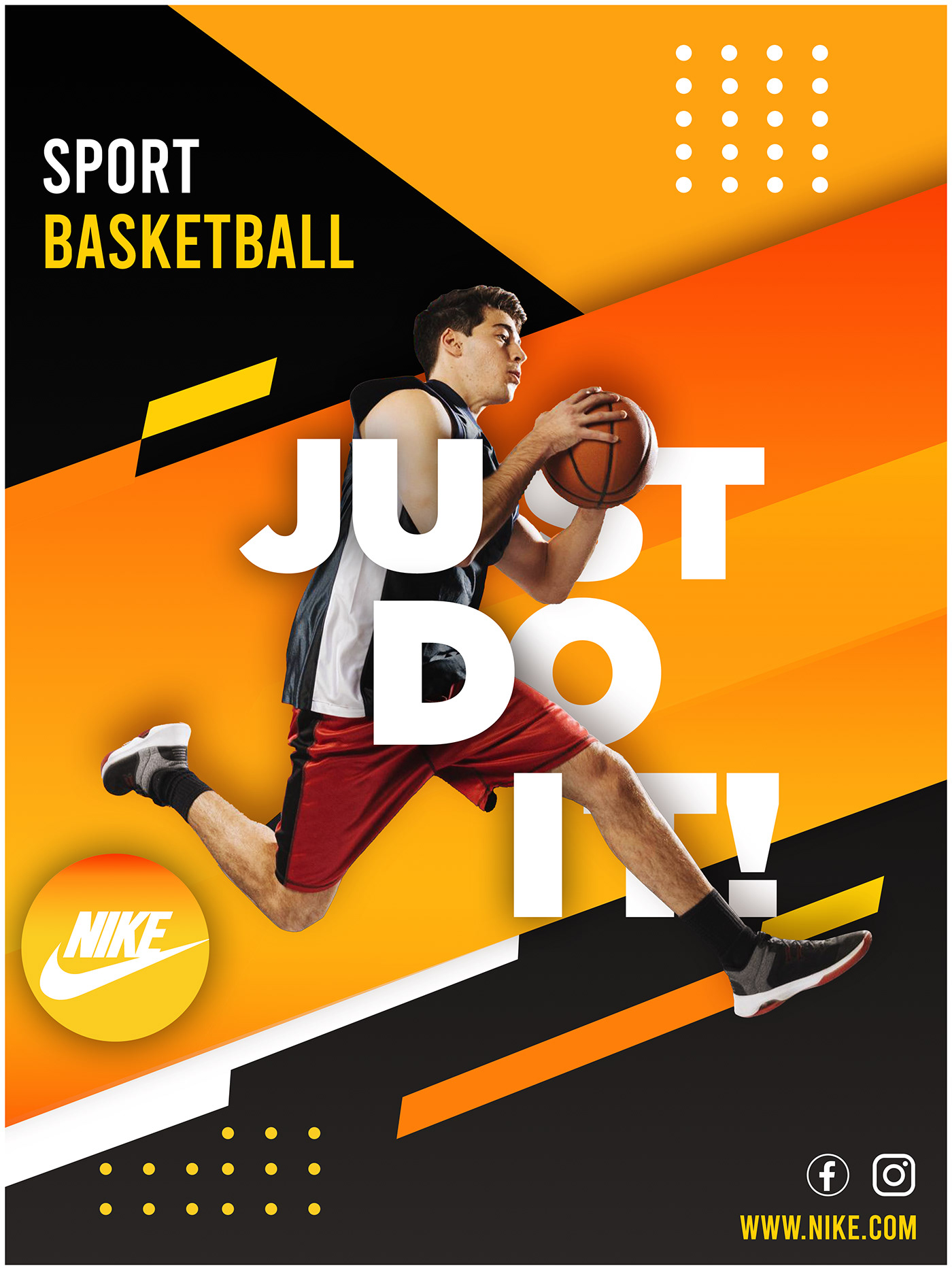 Sport Basketball Poster Design