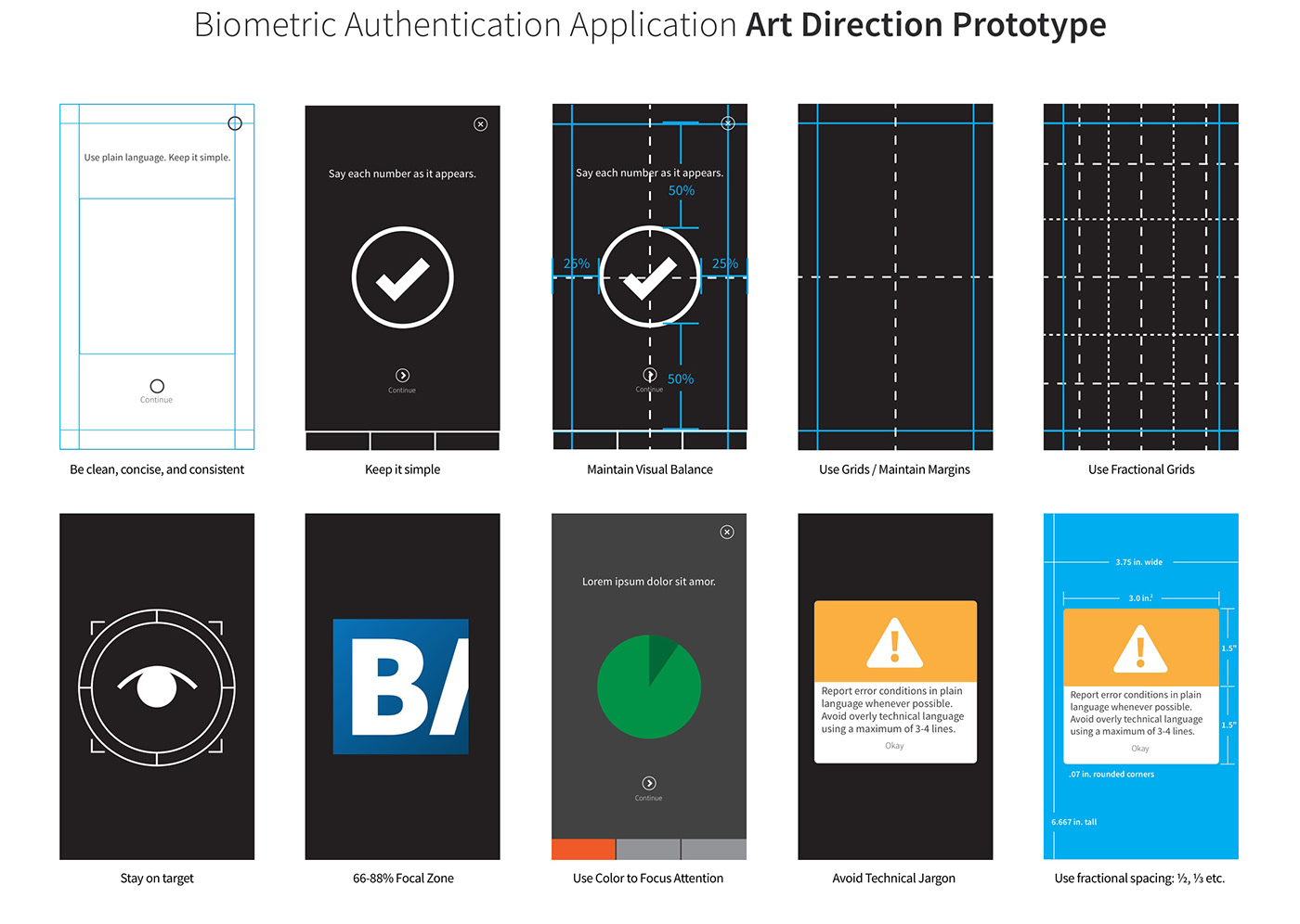 app design Application Design art direction  authenticator biometrics UI UI/UX ux visual desgn