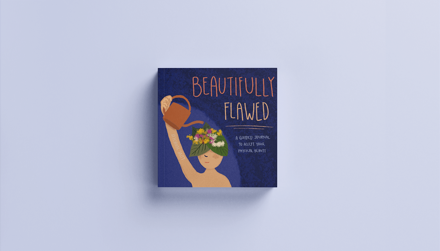 beauty Guided Journal illustration book journal kit self acceptance self love