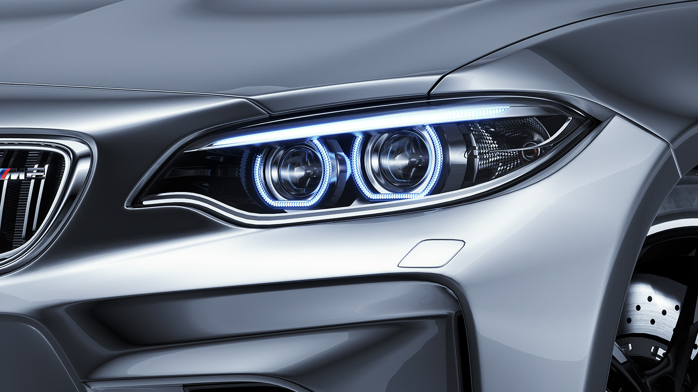 BMW Lightstudio M2 3ds max vray car studio