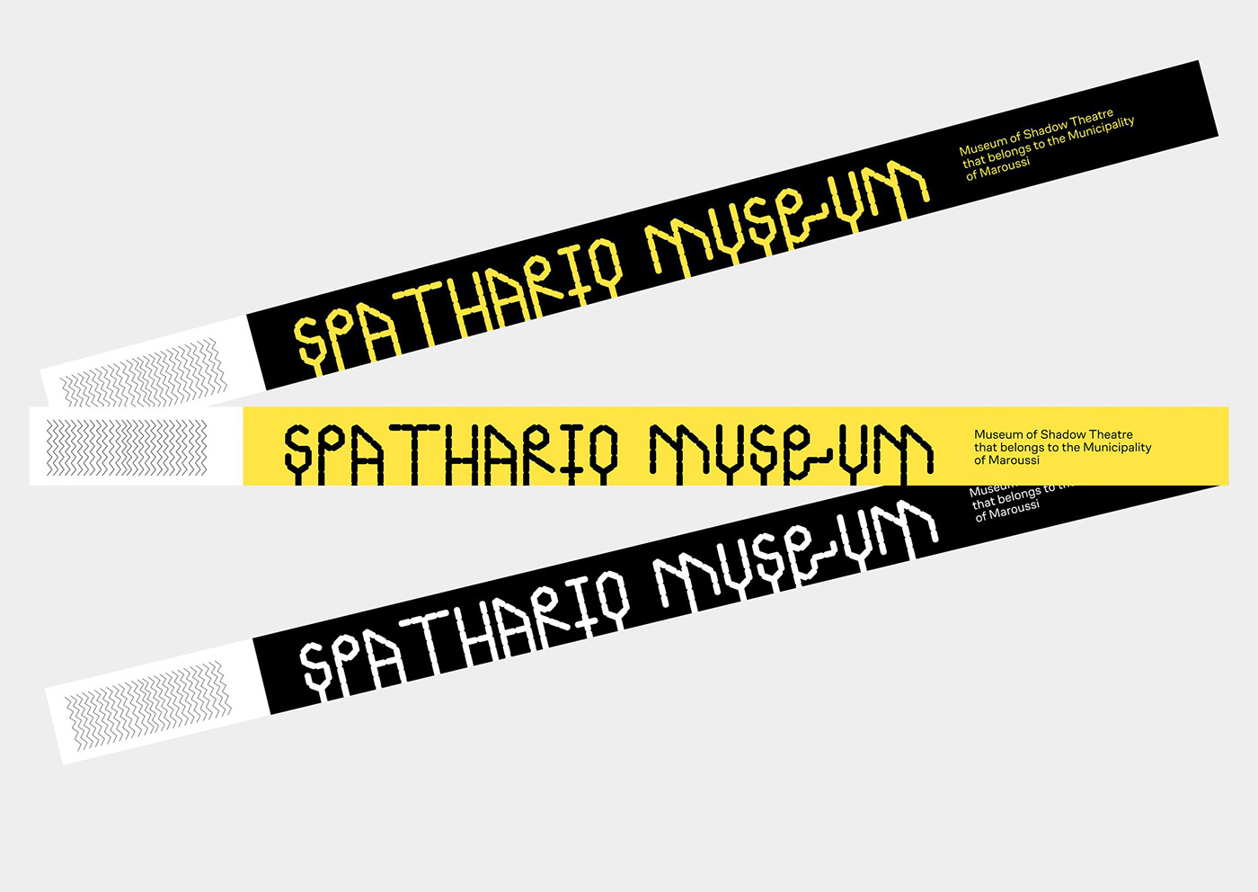 shadow Theatre Museum Design branding  typography   brand identity type puppet animation  typography branding