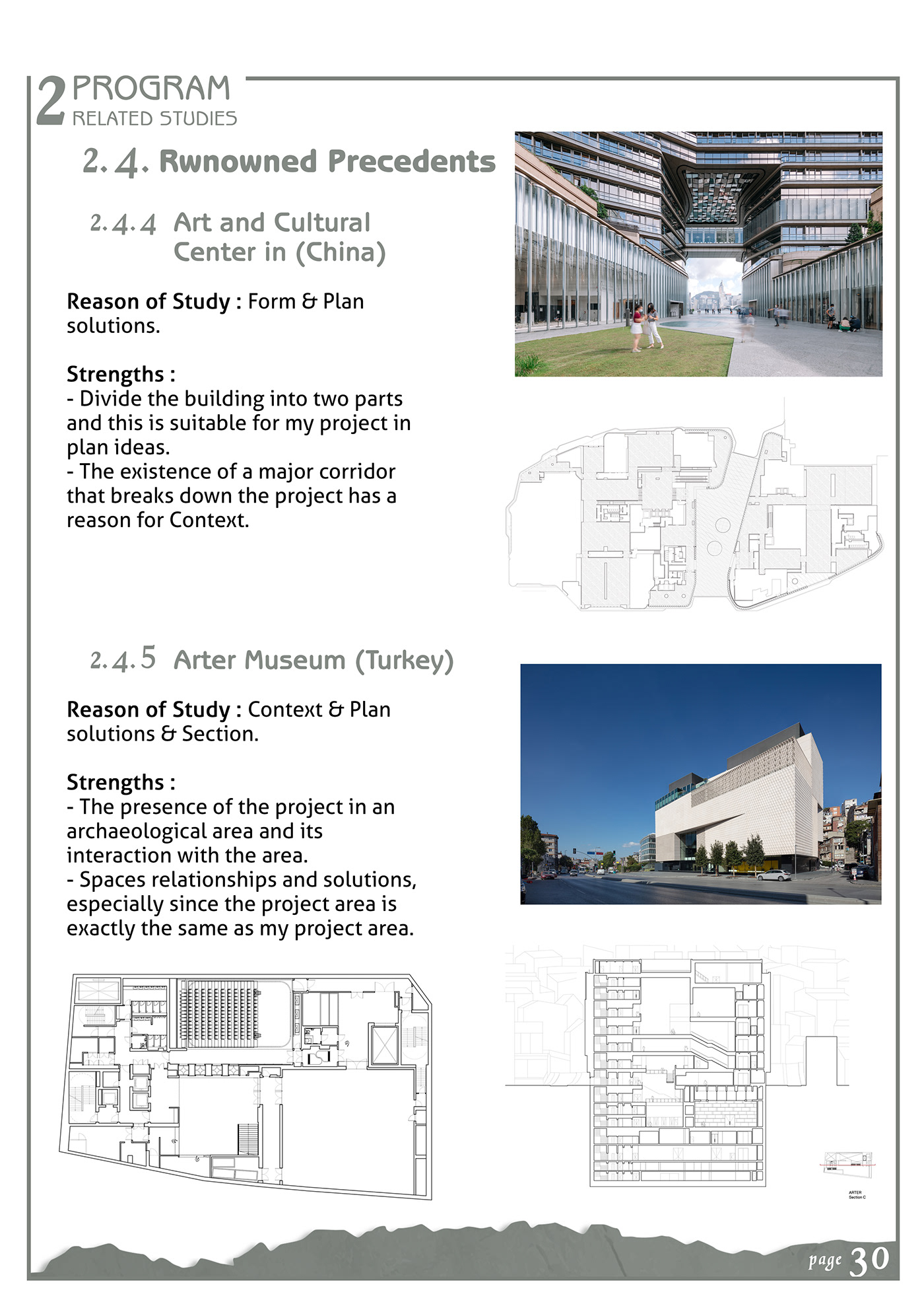 architecture Concept Generation culture center design graduation project literature Program research Site Analysis