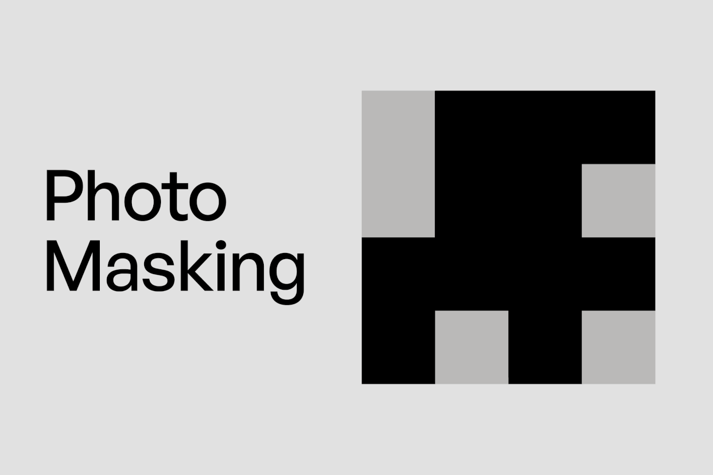 A simple gif of the masking visual system for the Total Service's rebrand.