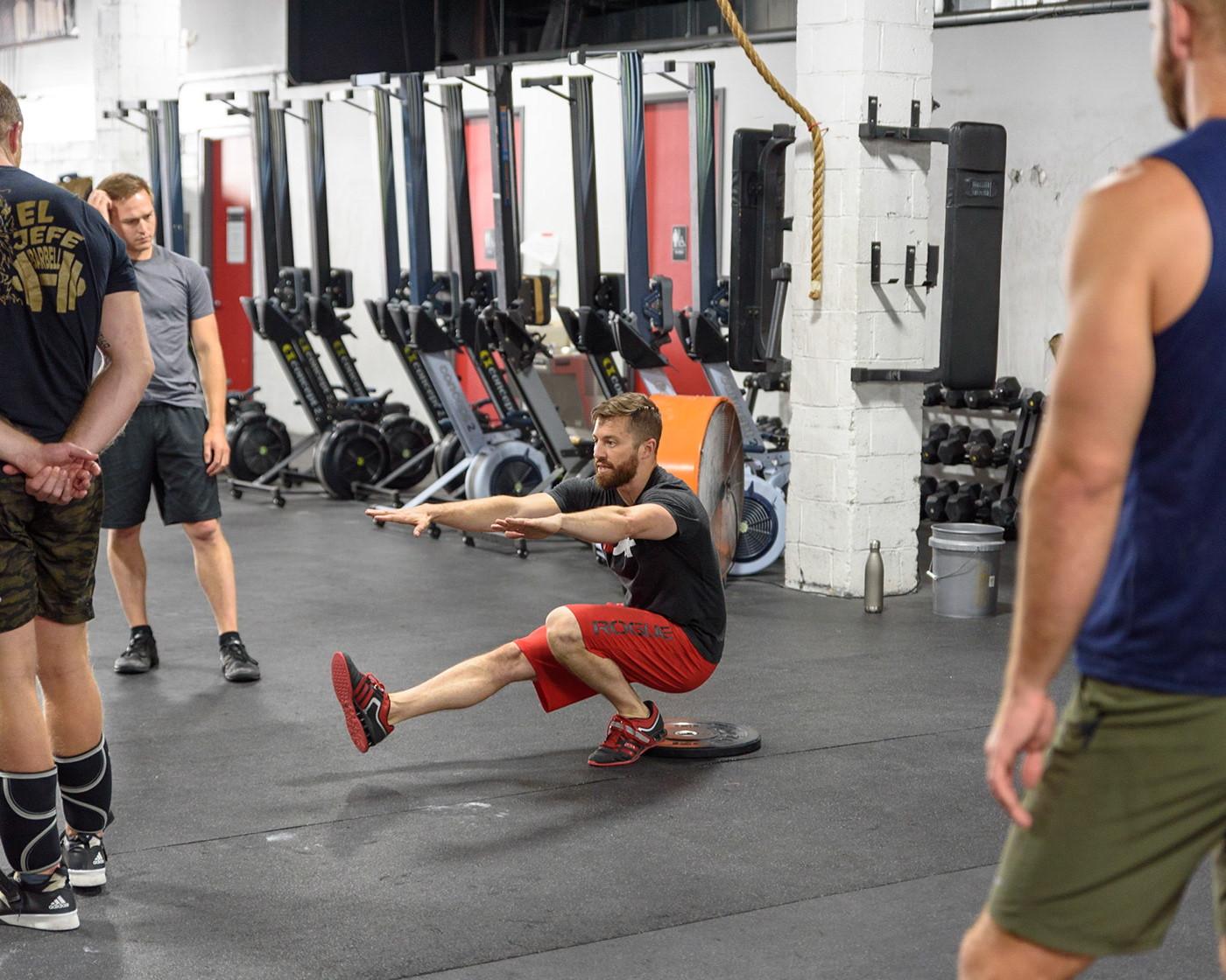 washington dc District CrossFit waterfront Crossfit WOD weights Burpee deadflift power cleans Muscle Ups