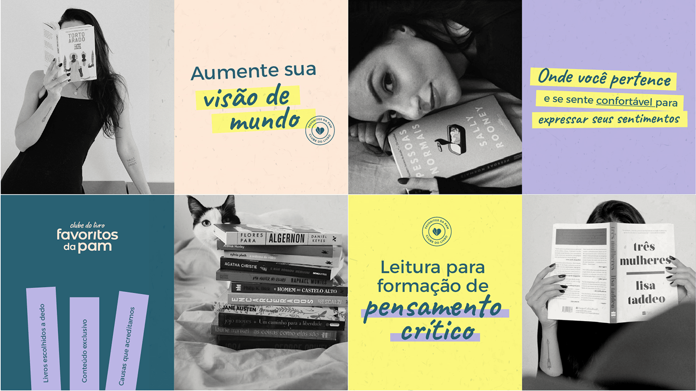 book Bookclub club Clube do Livro Education feminine friendly INFLUENCER knowledge Mature