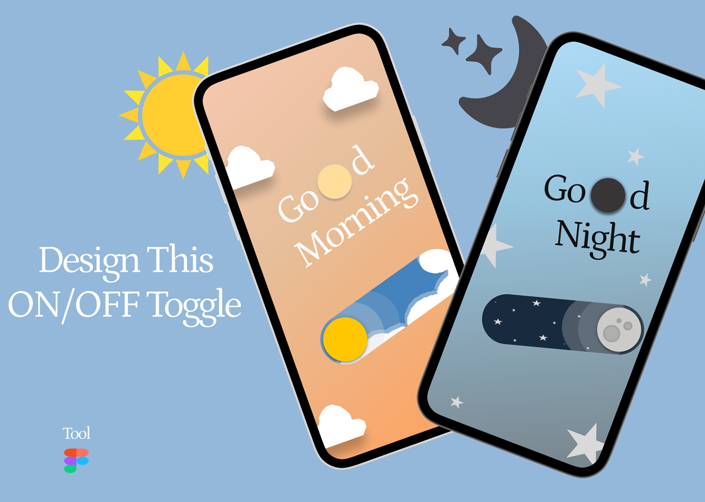 design ui design toggle toggle switch toggle button night morning light