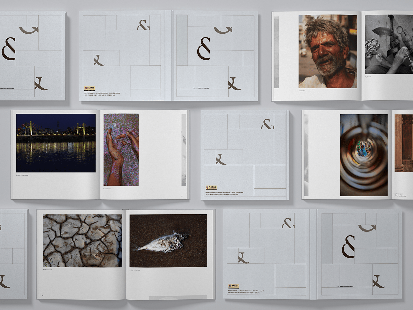 ampersand editorial graphic design  Layout Layout Design photobook Photography  photography book publication publication design