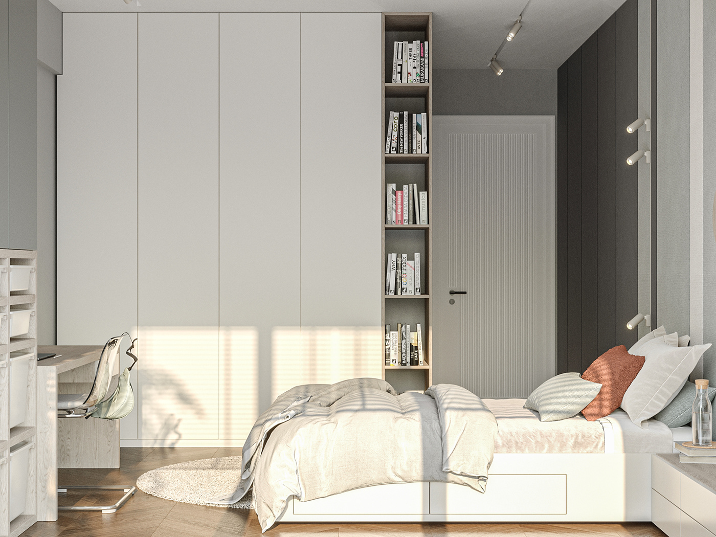 3ds max architecture CGI corona render  interior design  kitchen Marble modern Render visualization