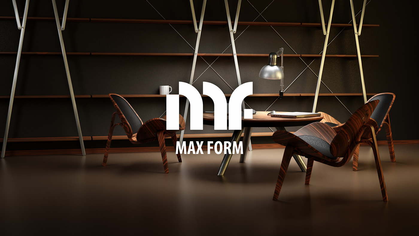 дизайн интерьера логотип логотип минимализм Производство мебели столы фирменный стиль шрифтовой логотип mf logo minimalist logo мінімалізм