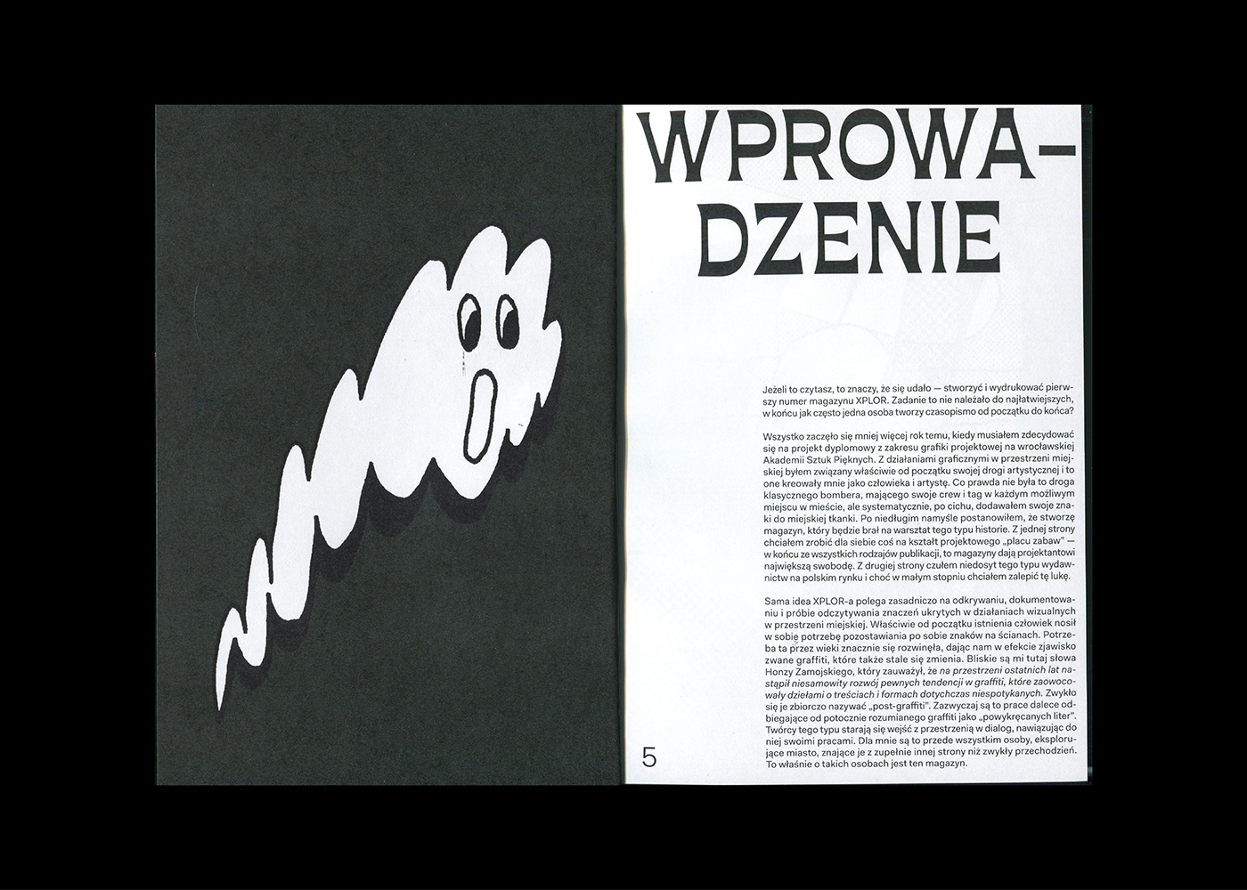 magazine editorial xplor postgraffiti zgonowicz kamillach graphicdesign print