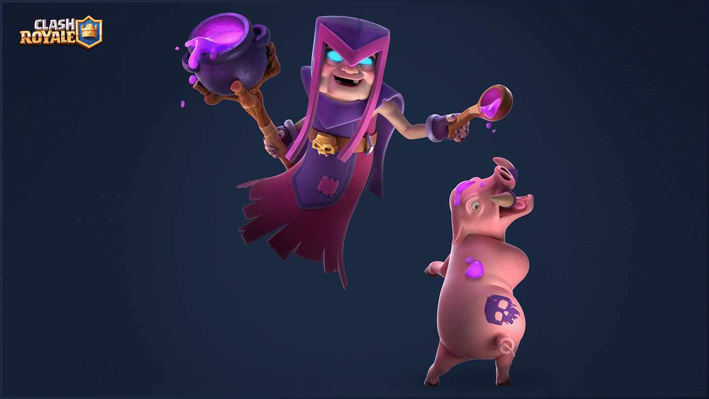 card Clash game Magic   mobile mother power royale supercell witch