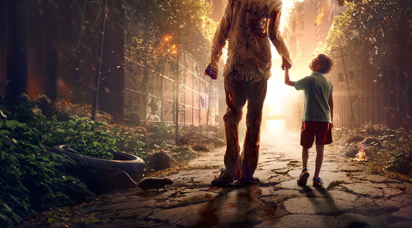 joker Digiturk alldstudio retouch zombie predator 3dsmax alld cinemagraphs vray