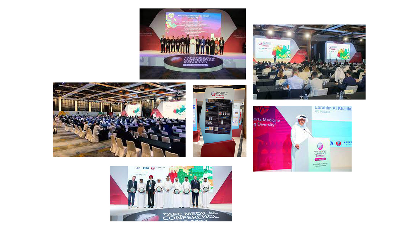 AFC conference Event medical Qatar 2022