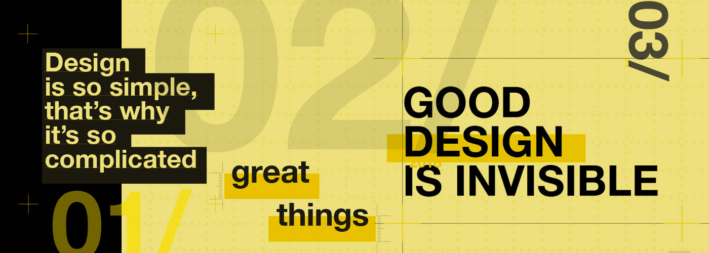 typography art Poster Design graphic design  adobe illustrator typography   Quotes poster design helvetica pantone yellow c