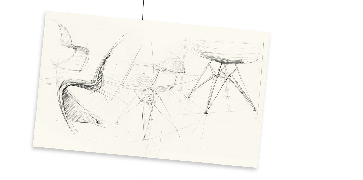 continuous line drawing contour drawing design chairs EAMES line artist line drawing minimalist line art One Line Art simple line art single line drawing