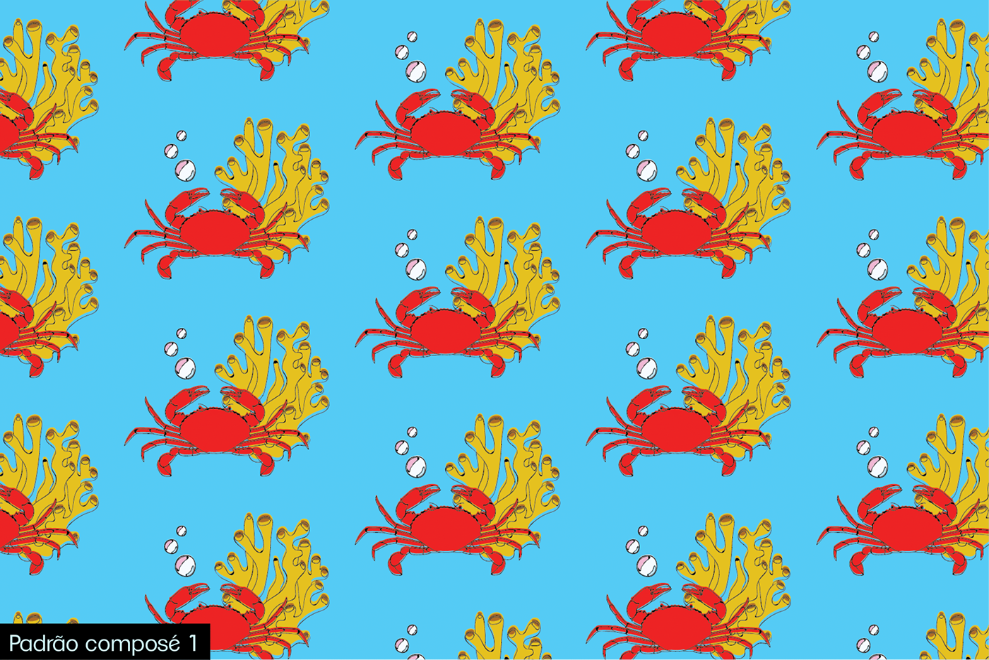 colorful creatures designdesuperficie Estampa mar natureza pattern sea spongebob surfacedesign