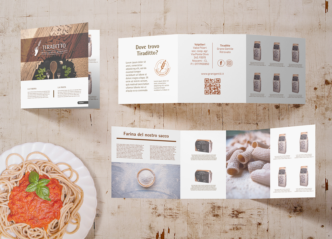 Pasta farina Grano sicilia visual identity corporate Advertising  alimenti pattern Food 