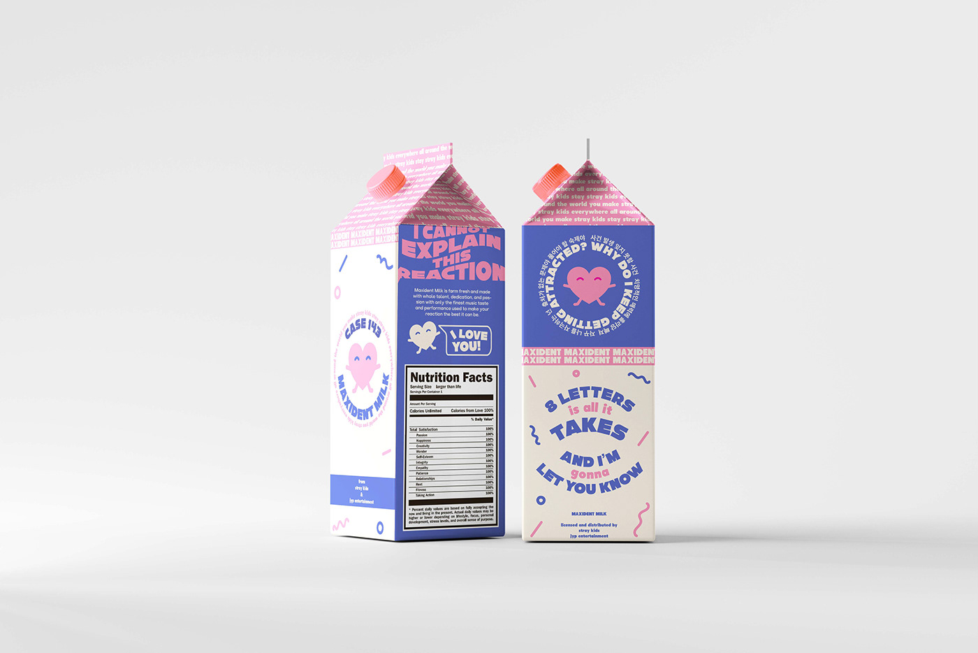 adobe illustrator Digital Art  Foods kpop music Packaging photoshop product design  stray kids typography  