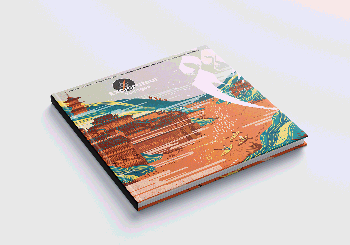 adventure brochure Catalogue Edition Design editorial magazine print Travel travel agency travel agency flyer