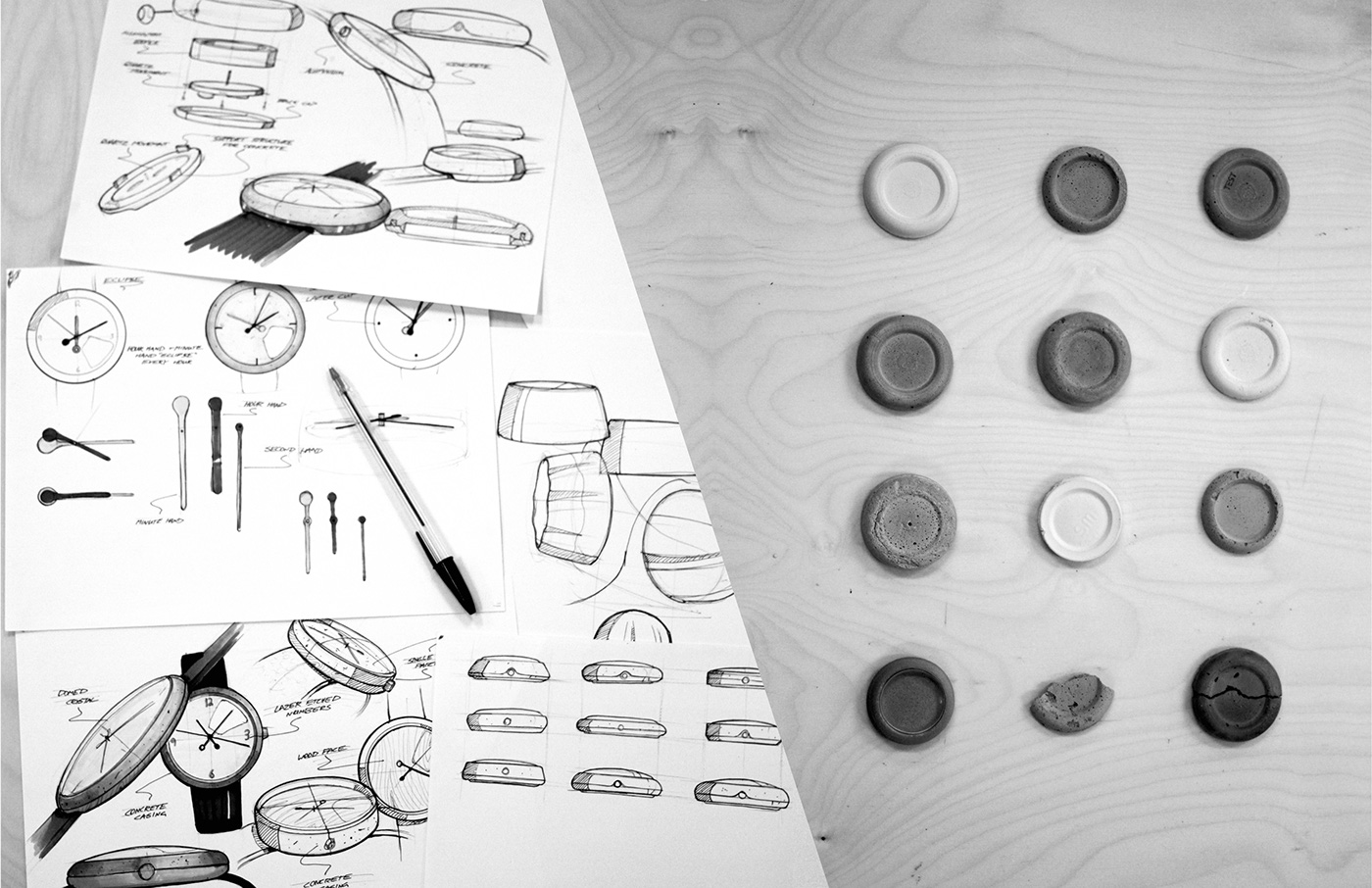 watch timepiece moon lune ID Sketching Space 