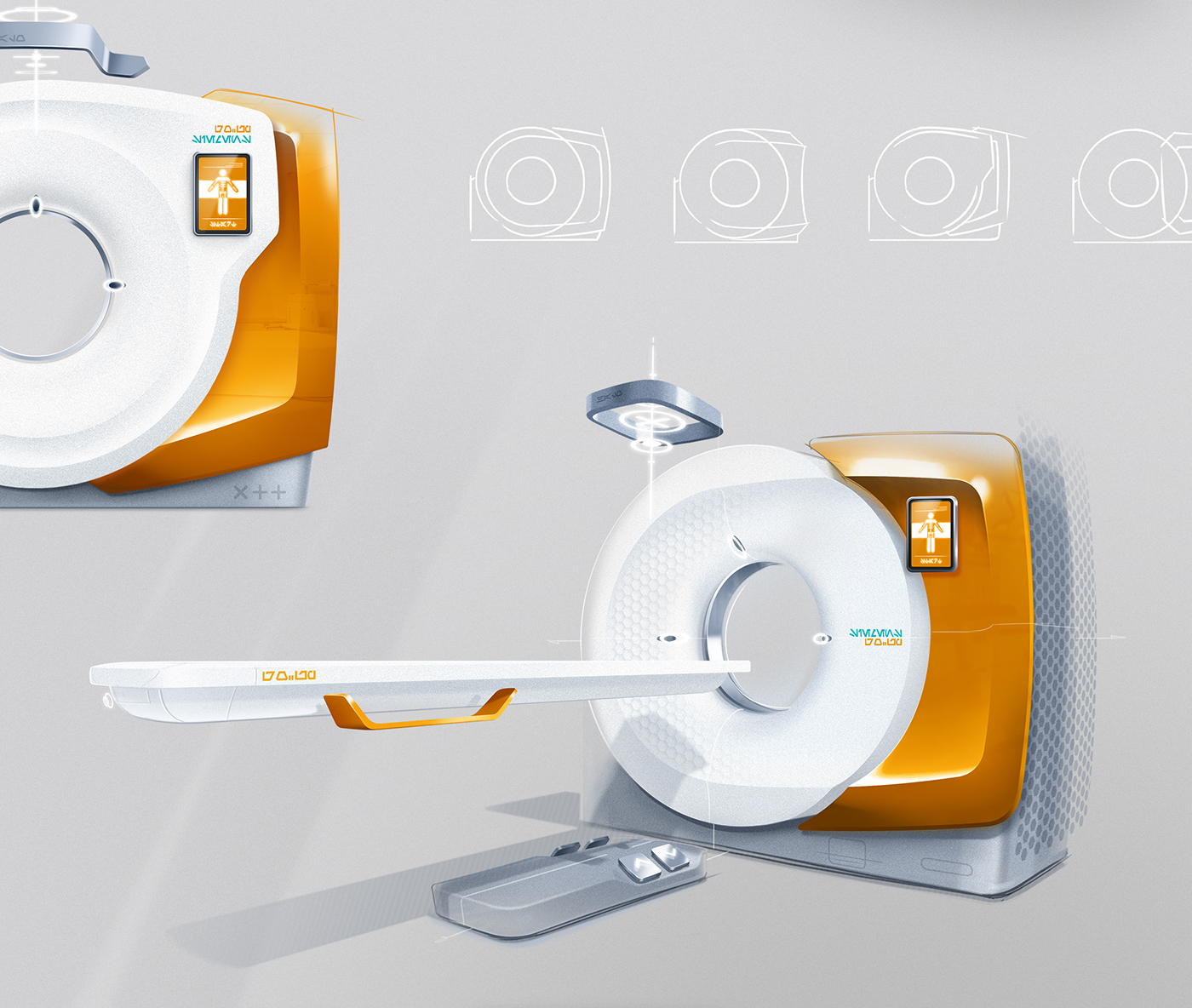 healthcare Computed Tomograph ct medical scanner human centered design hospital examination patient workflow
