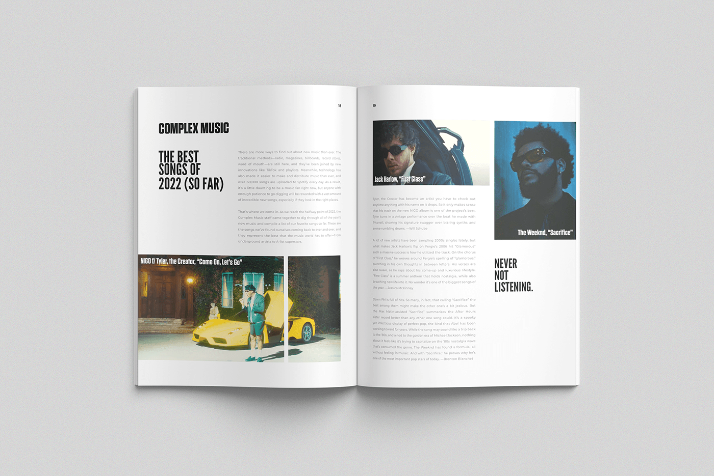 book editorial design  hip hop InDesign Layout Design magazine Magazine Cover Magazine design music print design 