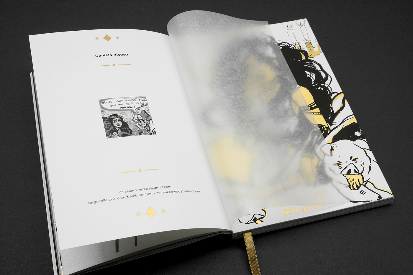 Дизайн разворота книги
