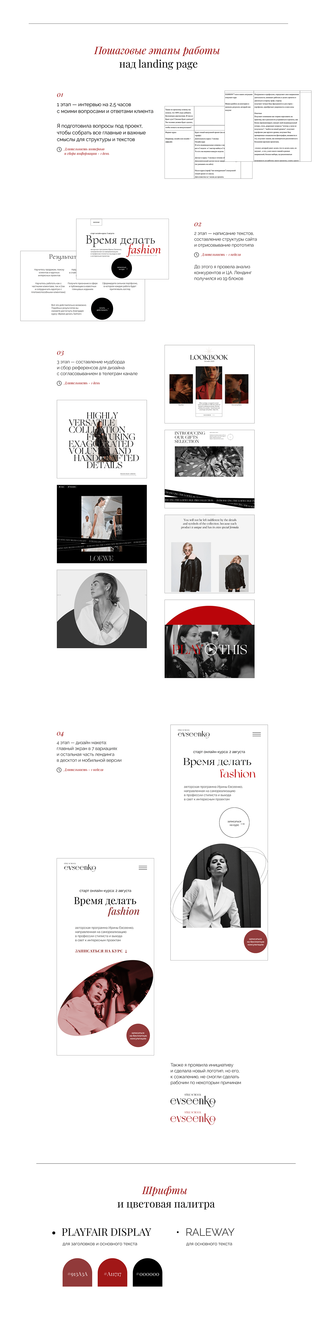 Fashion  Figma landing page tilda UI/UX Web Design  дизайн минимализм сайт эстетика