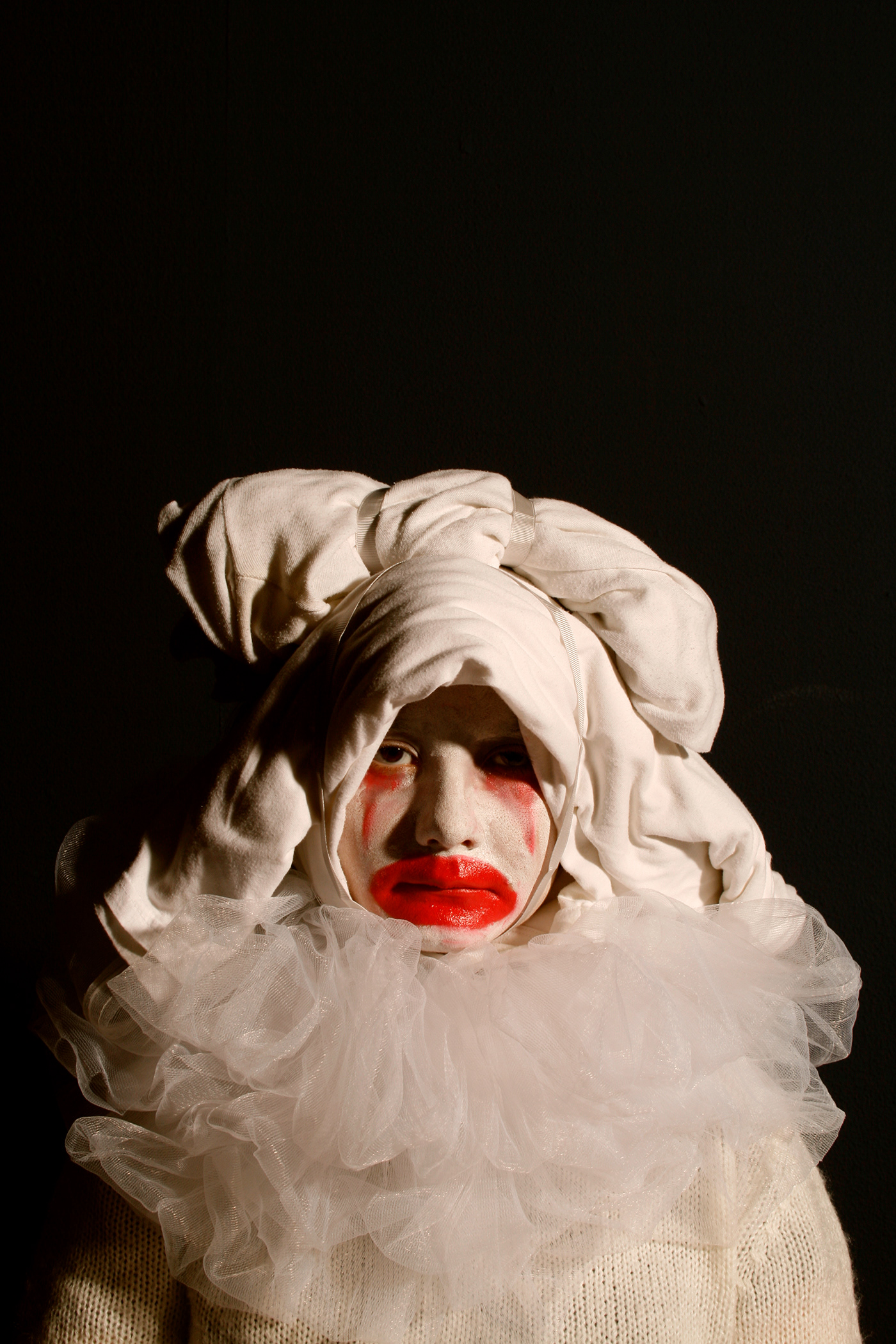 Photography  clown makeup