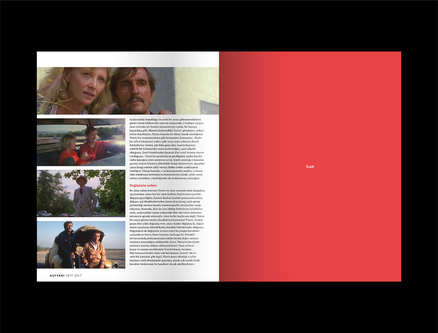 cinemamagazine magazine Magazine design