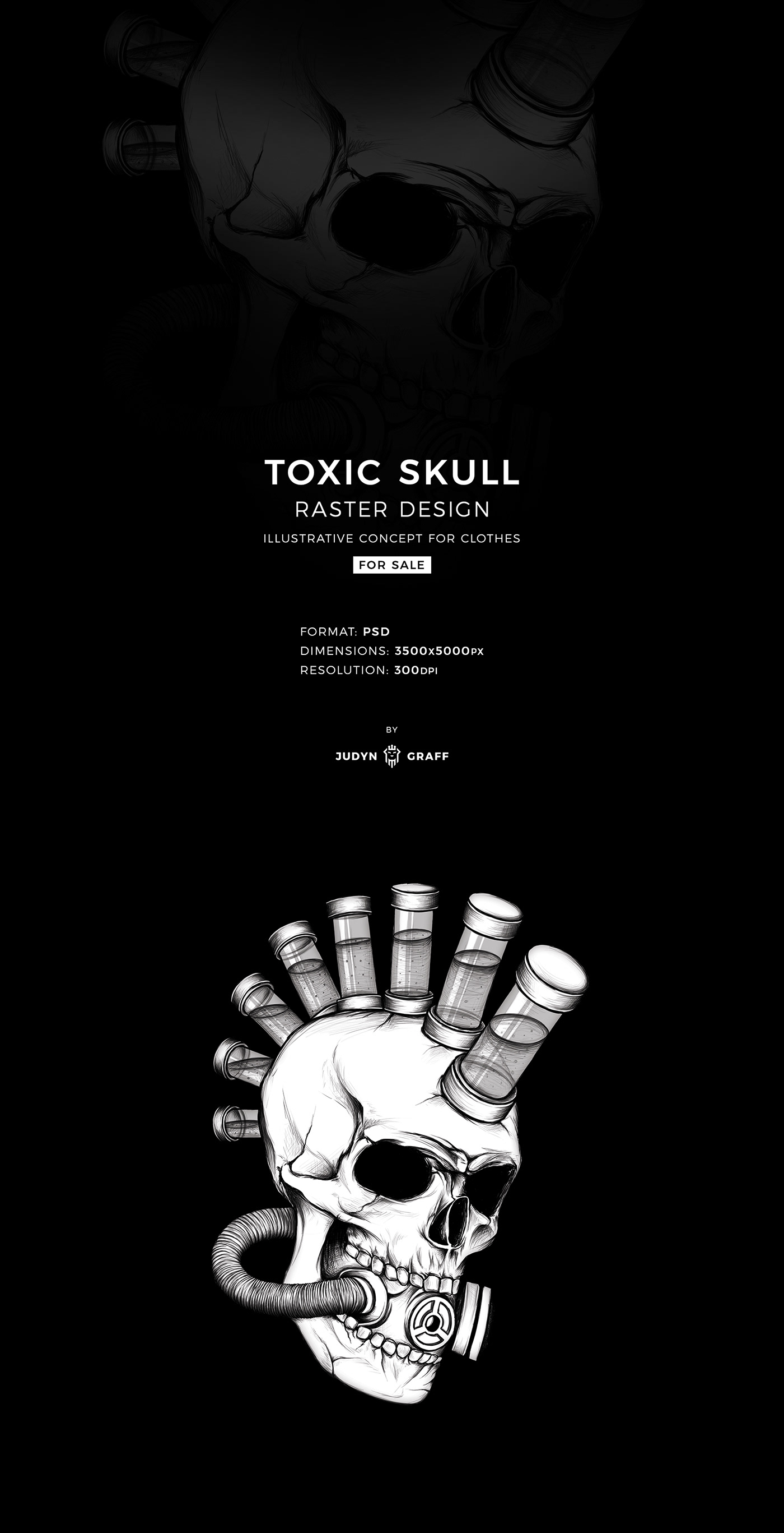 black Clothing Drawing  punk rock sketch skull toxic tshirt White
