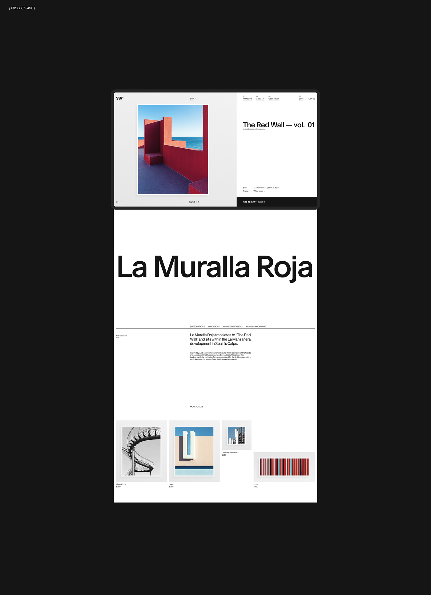 graphic design  identity Interaction design  Minimalism portfolio typography   UI/UX Web Design  Website Design