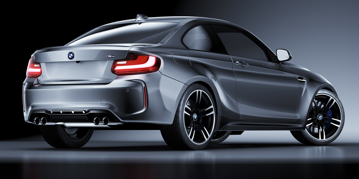 BMW Lightstudio M2 3ds max vray car studio
