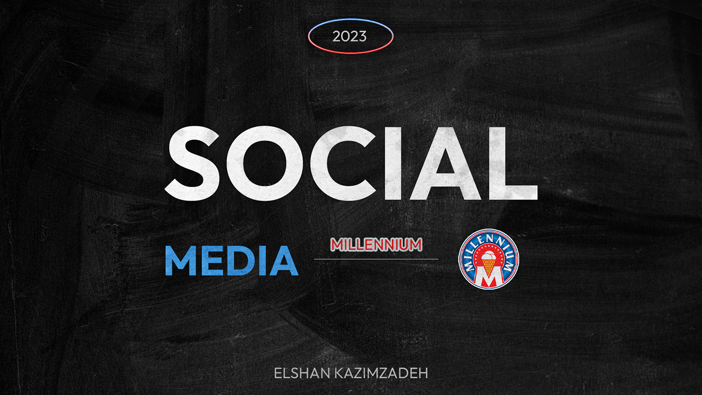 Social media post Advertising  icecream social media ads media instagram Social Media Design