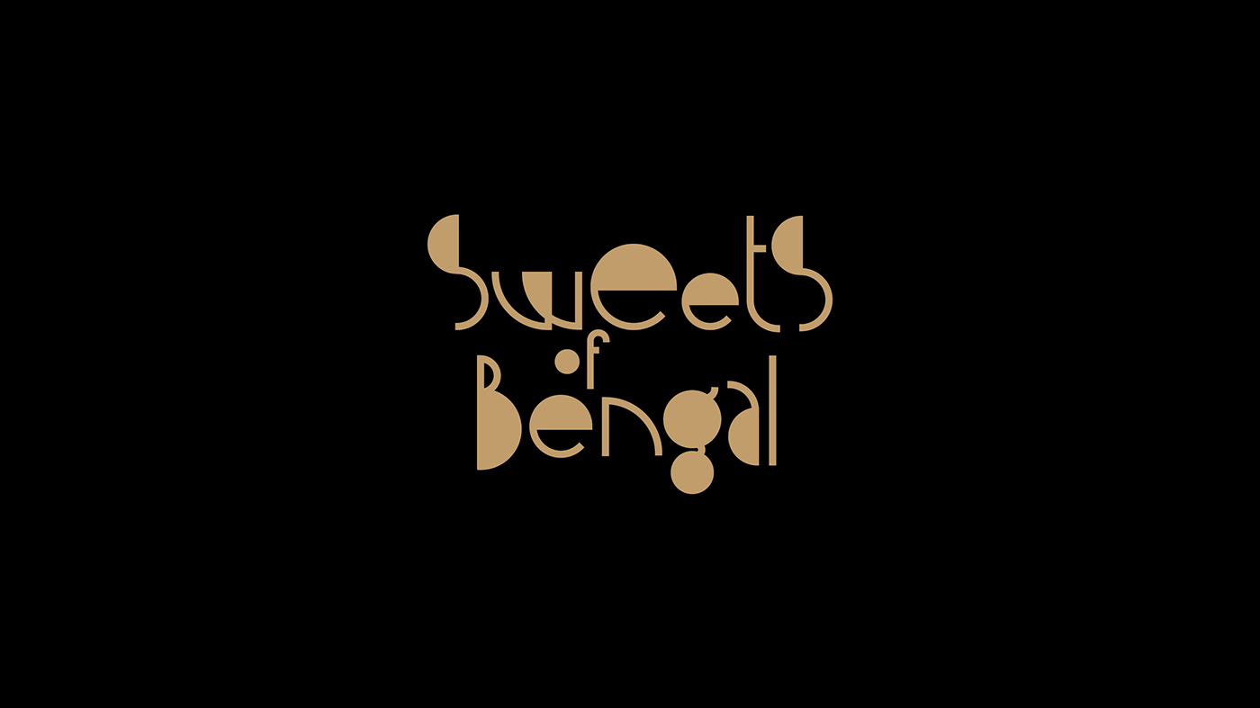 Sweets of Bengal Sweets Bangladesh dhaka Packaging Eastern sweets design black Banglar Mishti Identity Design
