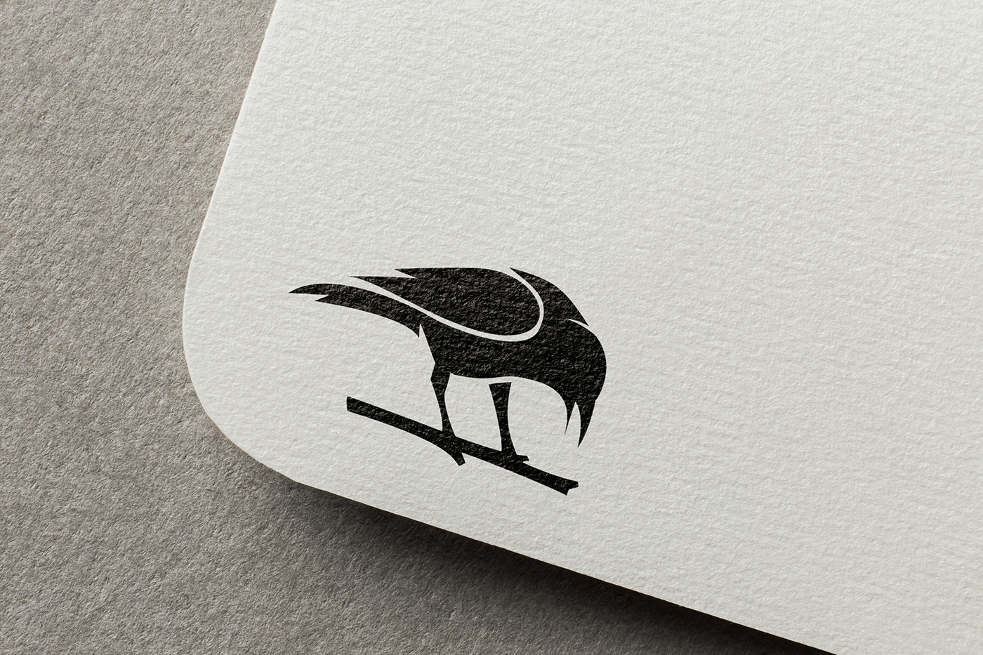 99design Behance book brand identity crow Illustrator Logo Design portfolio presentation publish