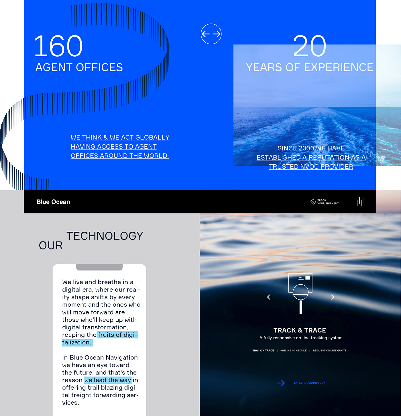 Freight Forwarding Logistics ui design UI/UX Web Design 