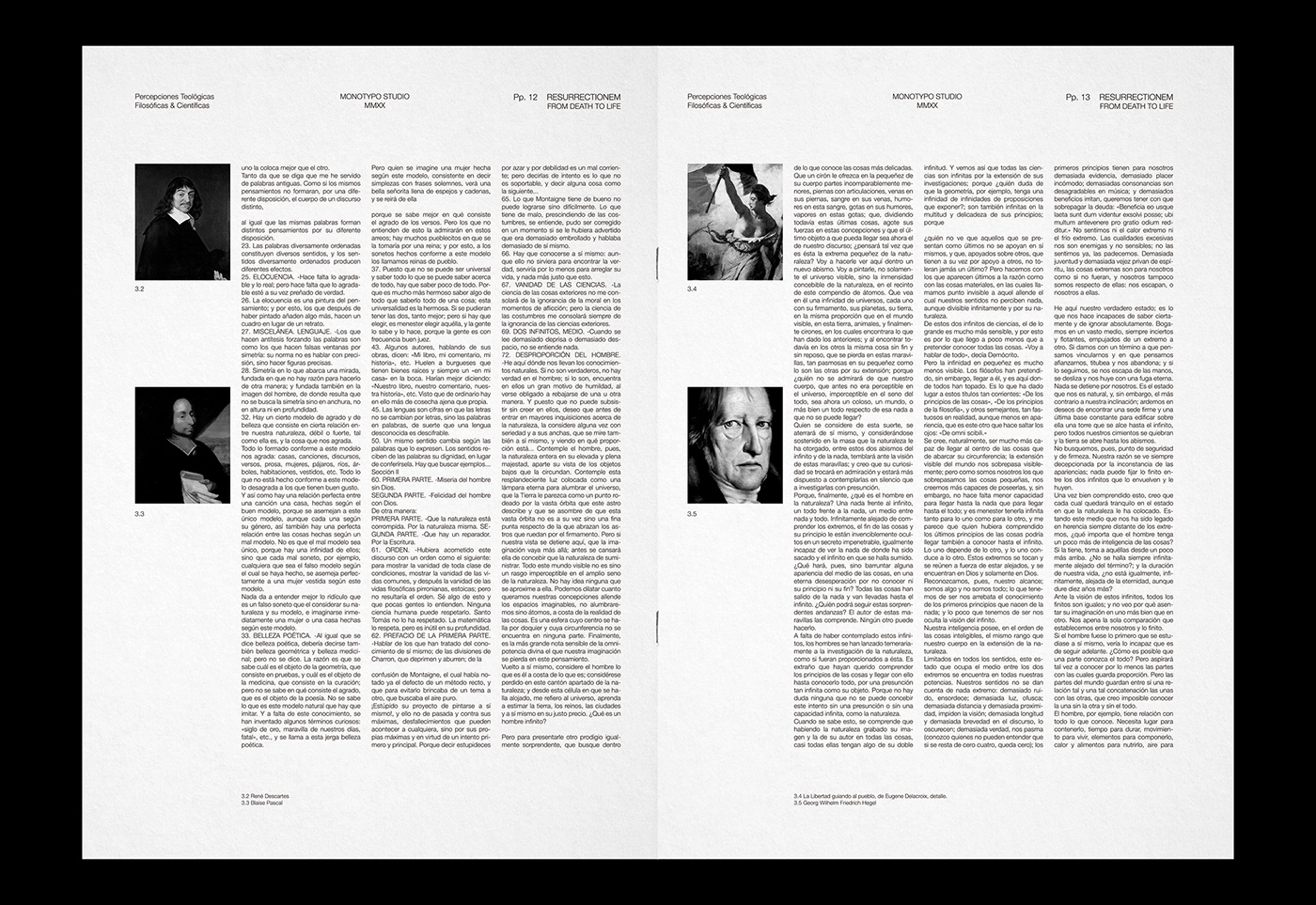Black&white book helvetica Layout layoutdesign magazine philosophy  SwissDesign Swissstyle