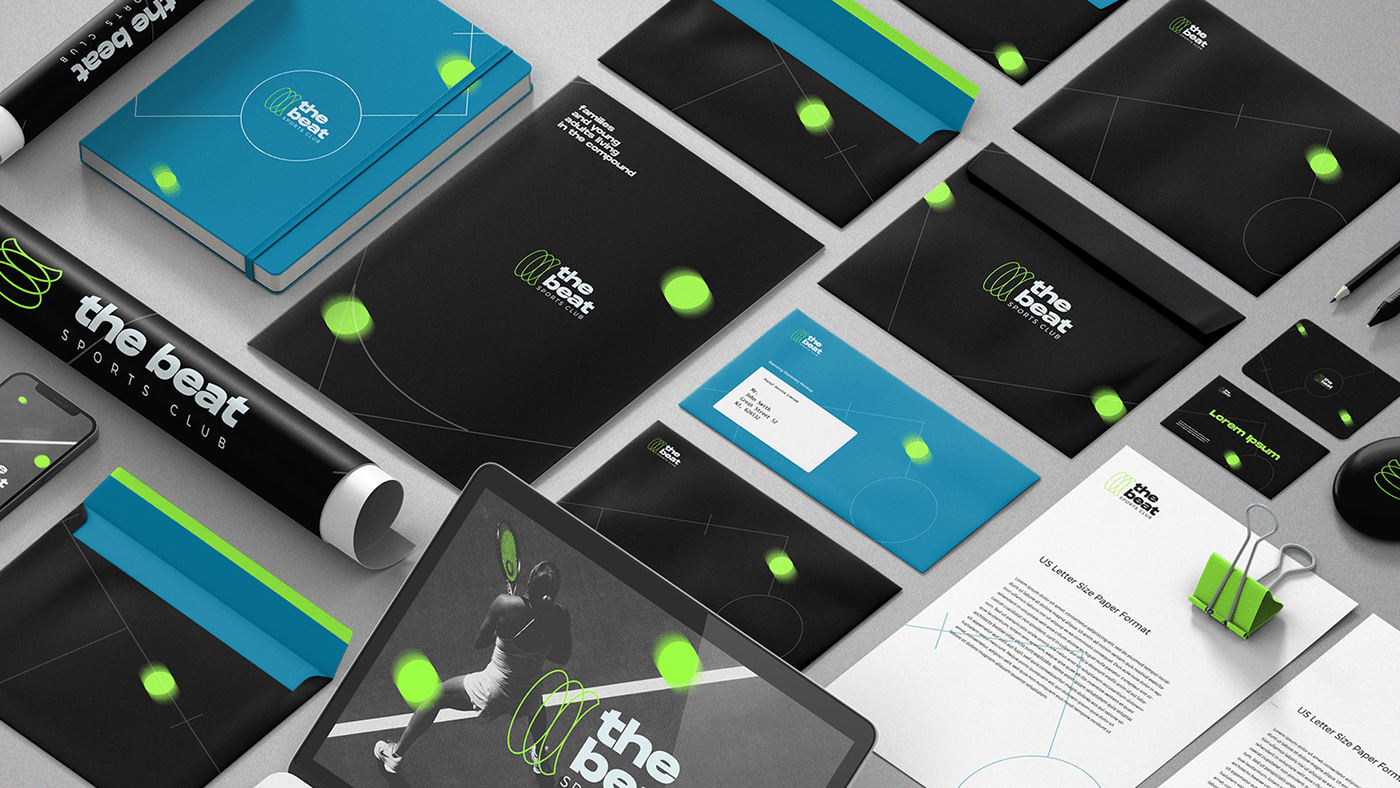 sport brand identity Logo Design visual identity Socialmedia branding  club logo motion Padel tennis