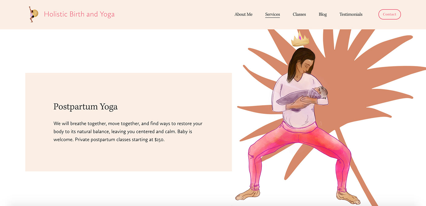 ArtDirection birth branding  CreativeDirection holistic Photography  POC Webdesign Wellness Yoga
