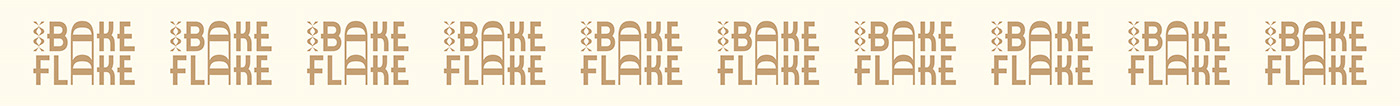 bake BAKE & FLAKE BAKE AND FLAKE BAKE FLAKE brand branding  Flake identity Packaging vietnam