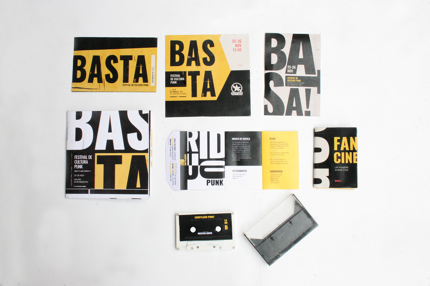graphic design  fadu cosgaya 2 diseño gráfico tipografia punk typography   festival sitemas sistemas tipograficos